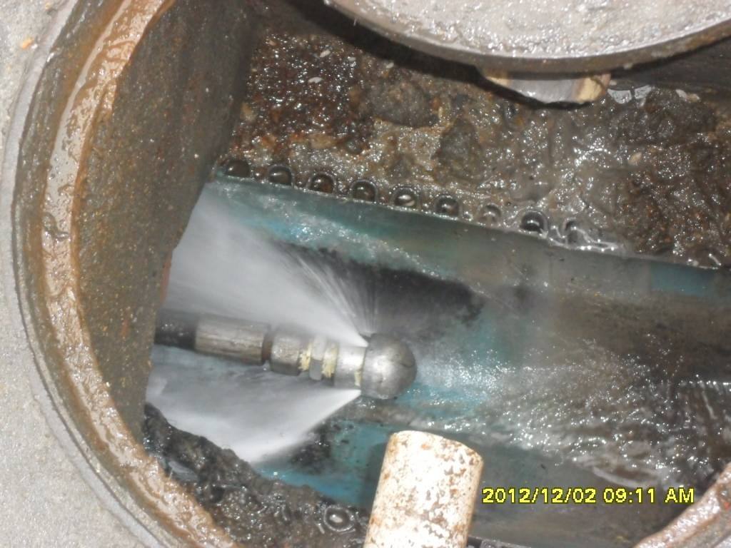 新政镇污水管道高压清洗
